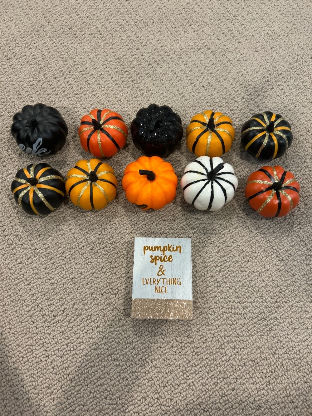 Fall decor set